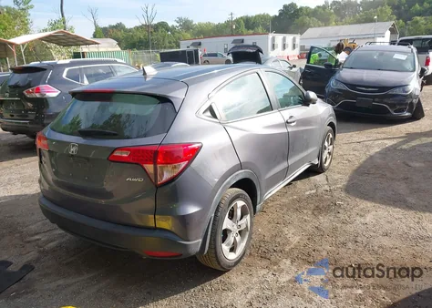 2017 Honda Hr-V Lx z USA, uszkodzony, nr VIN 3CZRU6H32HM702692